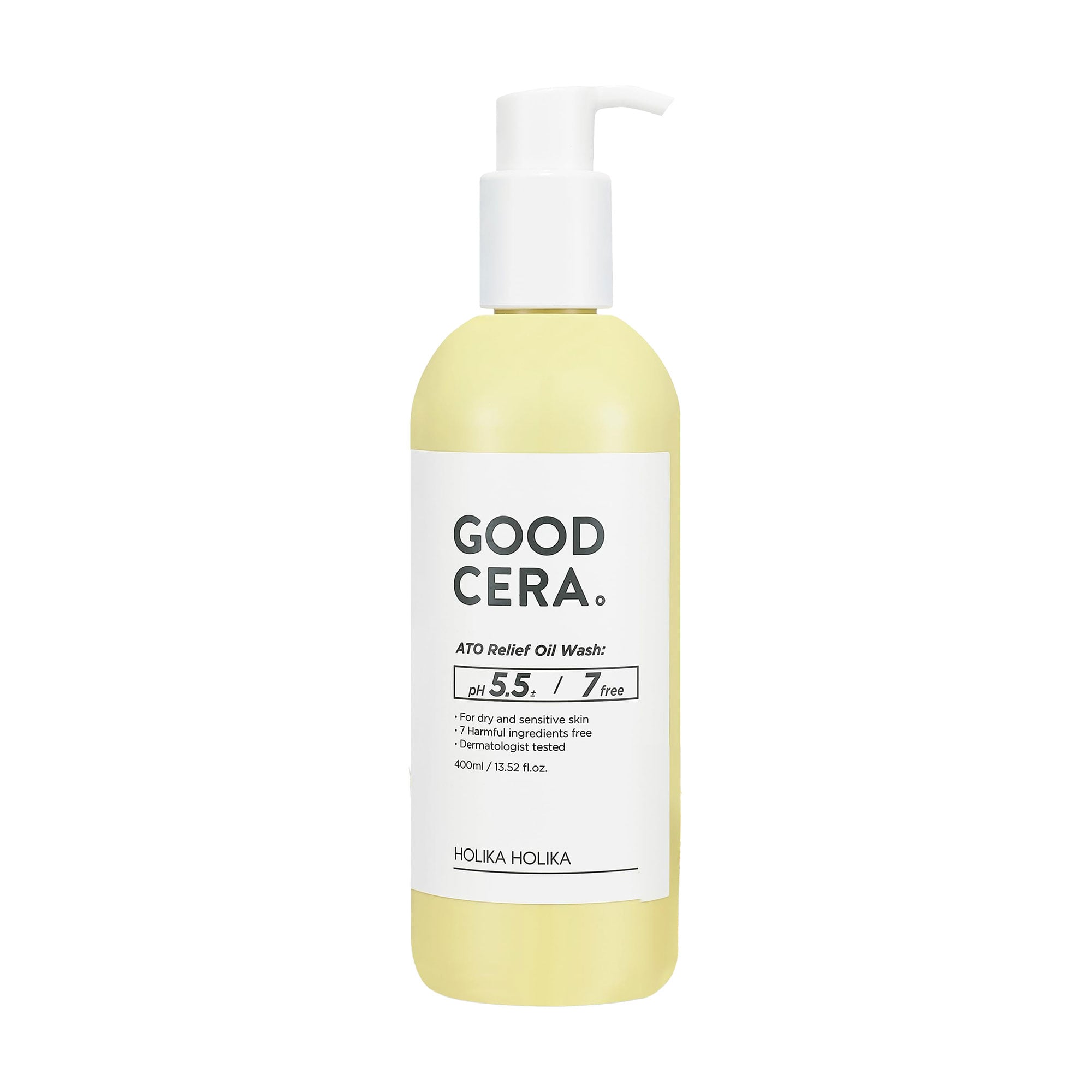 Олія-гель для душу Holika Holika Good Cera ATO Relief Oil Wash, 400 мл